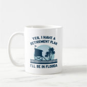 Mug Plan de retraite Floride (Gauche)