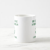 Mug Plan de retraite Golfing (Centre)
