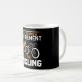 Mug Plan de retraite Vélo vélo vélo (Devant droit)