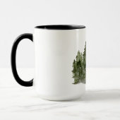 Mug Plan de rêve Faire Forêt aquarelle (Gauche)