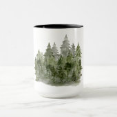 Mug Plan de rêve Faire Forêt aquarelle (Centre)
