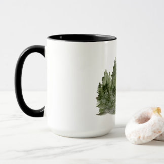 Mug Plan de rêve Faire Forêt aquarelle