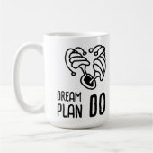 Mug Plan de rêve ligne de champignon DO (Gauche)