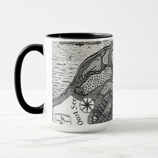 Mug Plan de St Petersburg (Gauche)