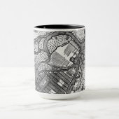 Mug Plan de St Petersburg (Centre)