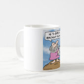 Mug plan de support de commandements de Moïse (Devant gauche)