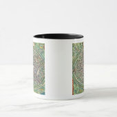 Mug Plan de ville de Bruges, de 'Civitates Orbis (Centre)