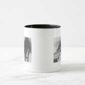 Mug Plan d'embarquement pilote Howard Hughes en entier (Centre)