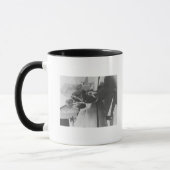 Mug Plan d'embarquement pilote Howard Hughes en entier (Gauche)