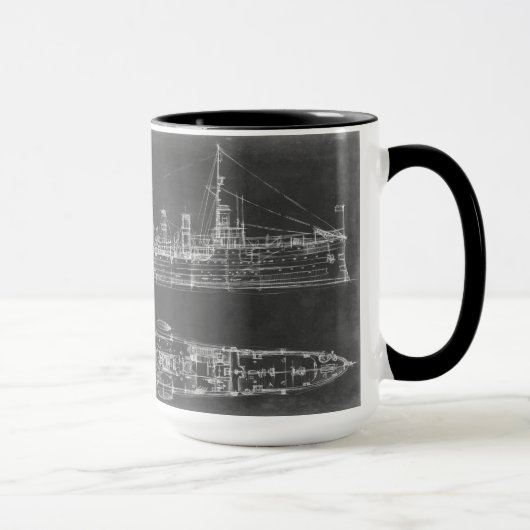 Mug Plan directeur de la marine Cruiser (Droite)
