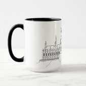 Mug Plan du CHÂTEAU de Poudlard™ (Gauche)