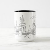 Mug Plan du CHÂTEAU de Poudlard™ (Centre)