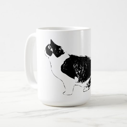 Mug Plan du matin, Douce veille (Devant gauche)