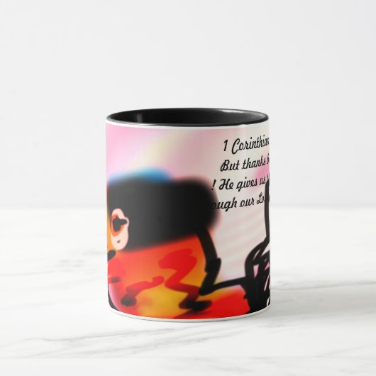 Mug plan jésus (Centre)