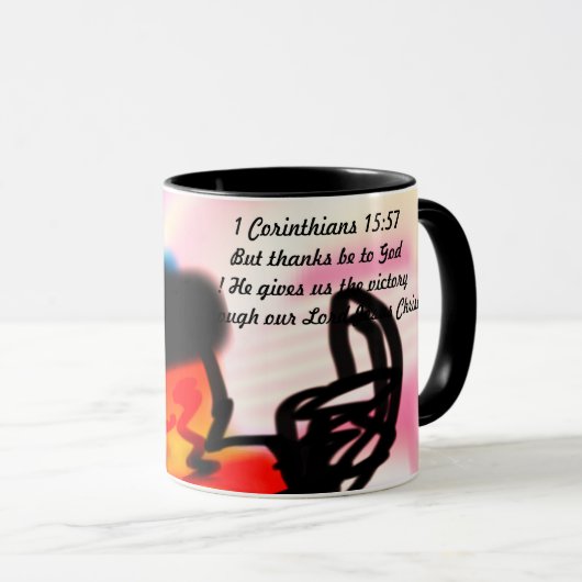Mug plan jésus (Devant droit)