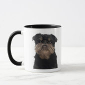 Mug Plan rapproché de Bruxellois de griffon (Gauche)