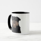 Mug Plan rapproché de Bruxellois de griffon (Devant gauche)