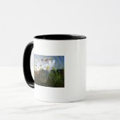 Mug Plan rapproché de papillon sur la fleur (Devant gauche)