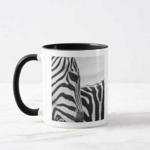 Mug Plan rapproché de visage et d'épaule de zèbre