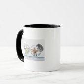 Mug Plan rapproché des herbes dans des deux pots (Devant gauche)