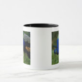 Mug Plan rapproché d'un paon (Centre)