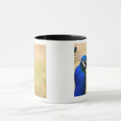 Mug Plan rapproché d'un paon 2 (Centre)