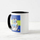 Mug Plan rapproché d'un robot (Devant gauche)