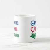Mug Planche-à-neige-Paix-Amour (Centre)