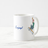 Mug Planche à roulettes (Devant droit)