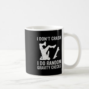 Mug Planche à roulettes Je ne plante pas je fais une v