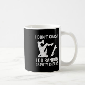 Mug Planche à roulettes Je ne plante pas je fais une v