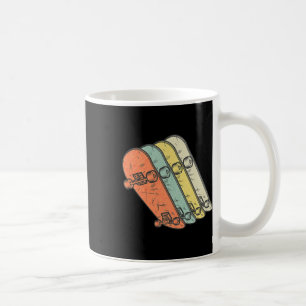 Mug Planche à roulettes - Skateur vintage rétro skateb