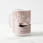 Mug Planche de maquillage 16e Fête des mariées Douce Q (Devant gauche)