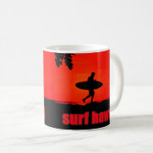 Mug Planche de surf à Hawaii (Devant droit)