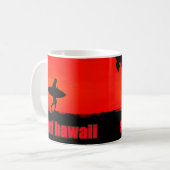 Mug Planche de surf à Hawaii (Devant gauche)