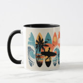 Mug Planches de surf (Gauche)