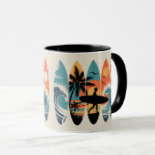 Mug Planches de surf (Devant droit)