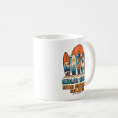 Mug Planches de surf rétro Endless Summer Beach (Devant droit)