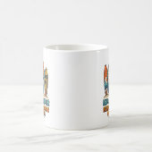 Mug Planches de surf rétro Endless Summer Beach (Centre)