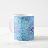 Mug Plancton marin d'étoiles de mer de créatures de (Devant gauche)