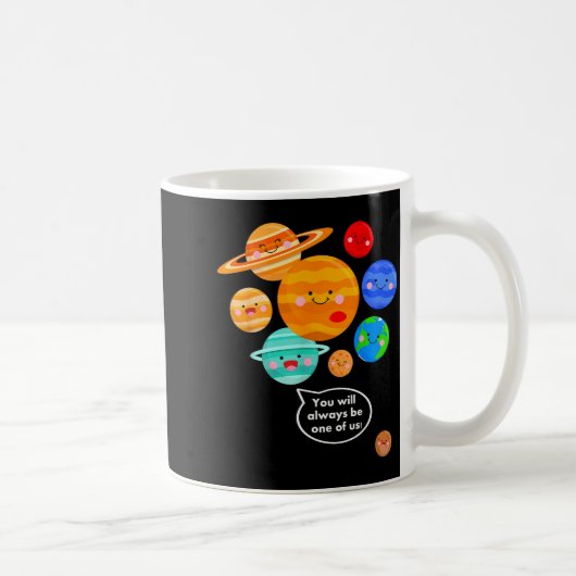 Mug Plane Funny Cartoon Planets Never Forget (Droite)