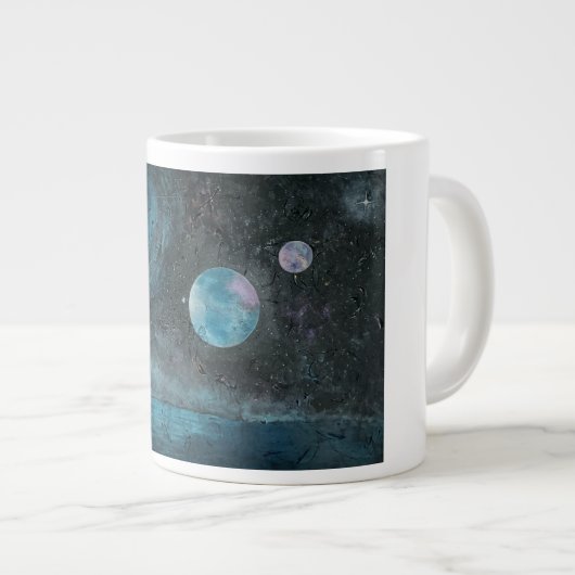 Mug Planète Bleue (Devant droit)