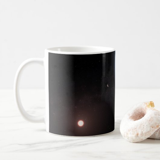 Mug Planète K2-18b, Étoile Hôte Et Planète Accompagnan (Avec donut)