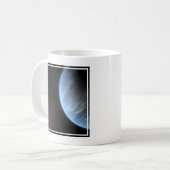 Mug Planète K2-18b, Étoile Hôte Et Planète Accompagnan (Devant gauche)