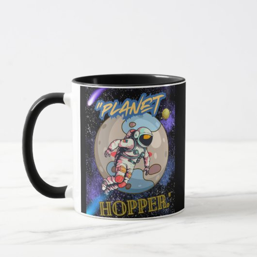 Mug Planète sauteuse (Gauche)