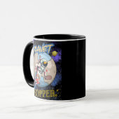 Mug Planète sauteuse (Devant gauche)