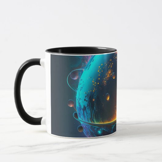Mug Planète spatiale (Gauche)