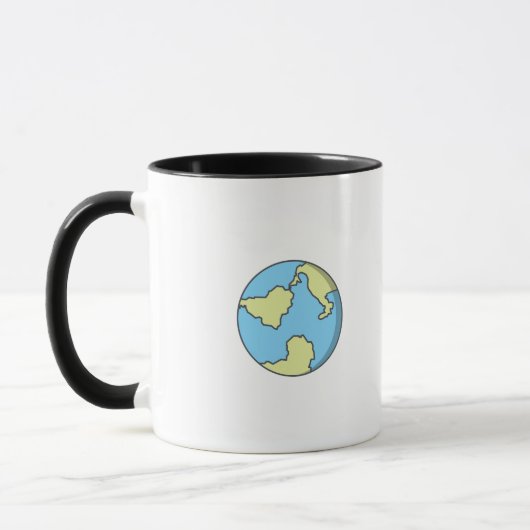 Mug Planète Terre (Gauche)