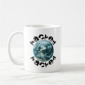 Mug planète Terre piratée (Gauche)