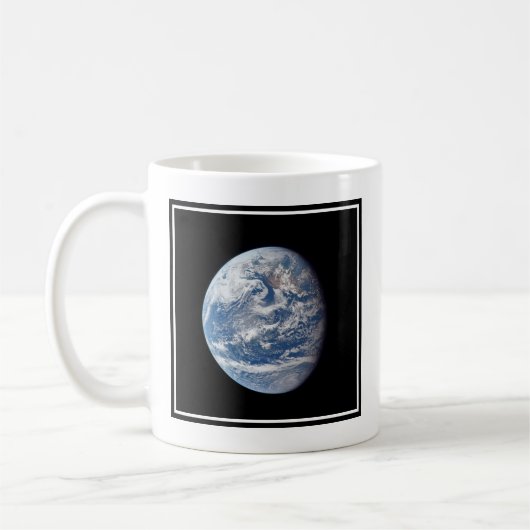 Mug Planète Terre Prise Par L'Équipage Apollo 11. (Gauche)